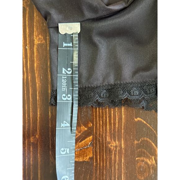 VTG 60s Vanity Fair Satin Pleated Ruffle Trendy Shorts Loungewear M Fall Winter - Picture 12 of 14